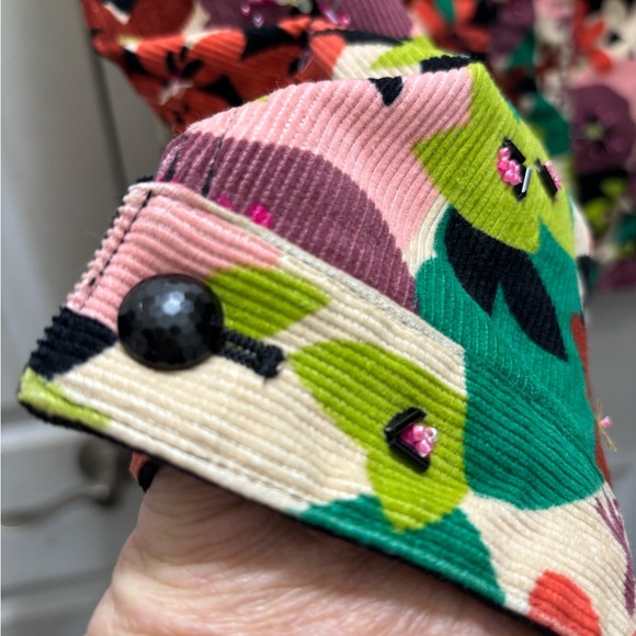 Red corduroy jacket - Picture 2 of 7